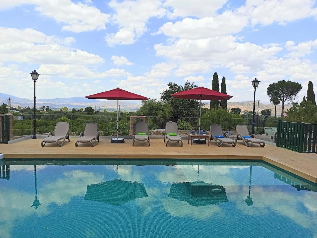 Luxe Hacienda La Campina Met Verwarmd Zwembad En Tennisbaan. Alhaurín el Grande Εξωτερικό φωτογραφία